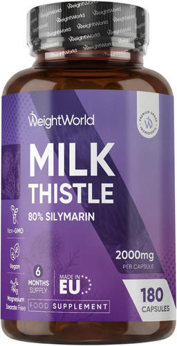 Milk thistle capsules 180 - milk,