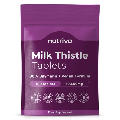 120 milk thistle - milk, 10500mg