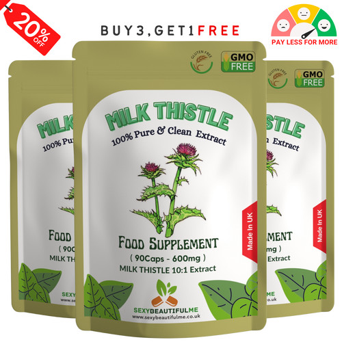 Milk thistle capsules 6000mg - capsules,