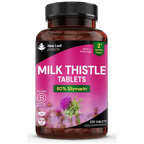 Milk thistle tablets 4000mg - milk,