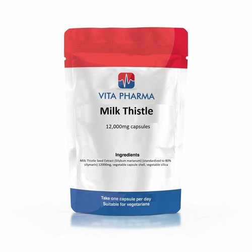 Milk thistle 000mg capsules - thistle, 12,000mg