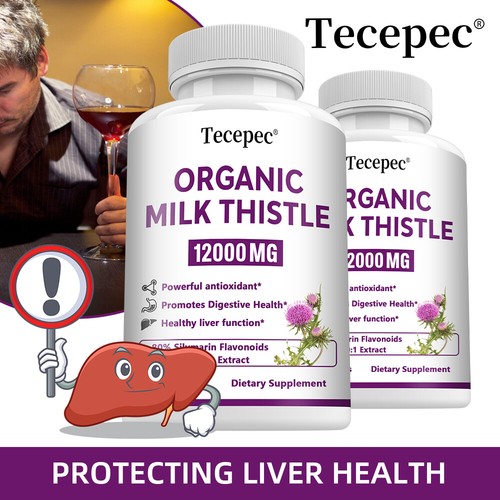 Organic milk thistle 1 - milk,
