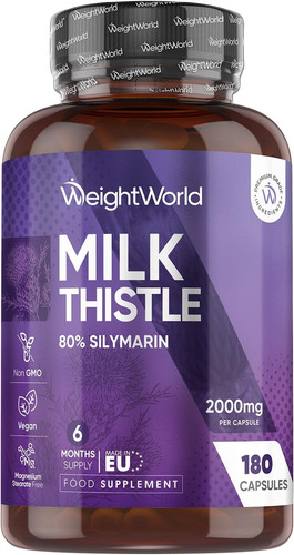 Milk thistle capsules 180 - milk,
