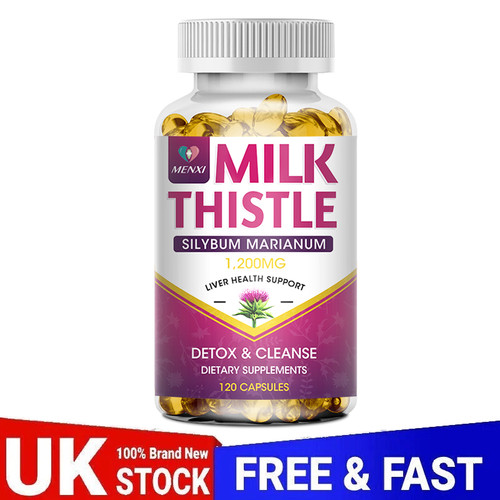 Milk thistle capsules 1000mg - thistle,
