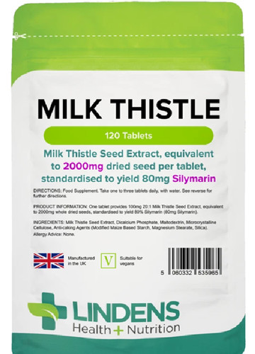 Milk thistle 2000mg 120 - 2000mg,