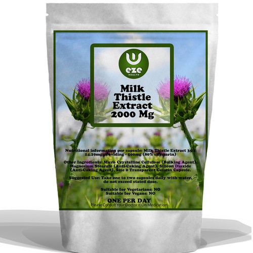 Milk thistle 2000mg tablets - milk,