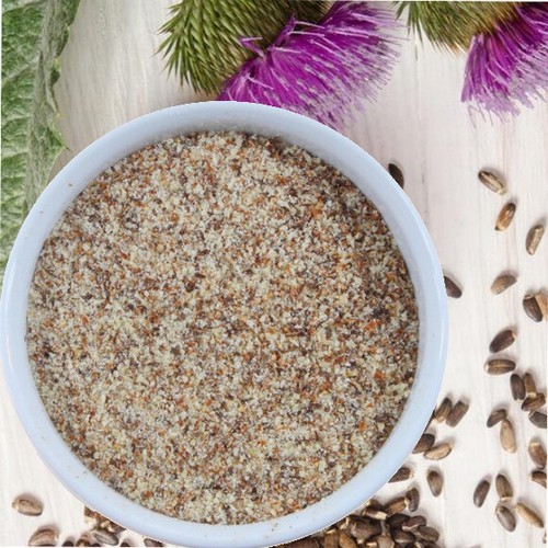 Milk thistle seed powder - milk,