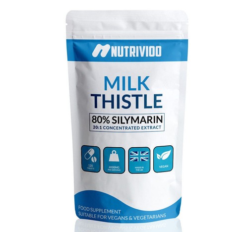 Milk thistle tablets - thistle, 4000mg