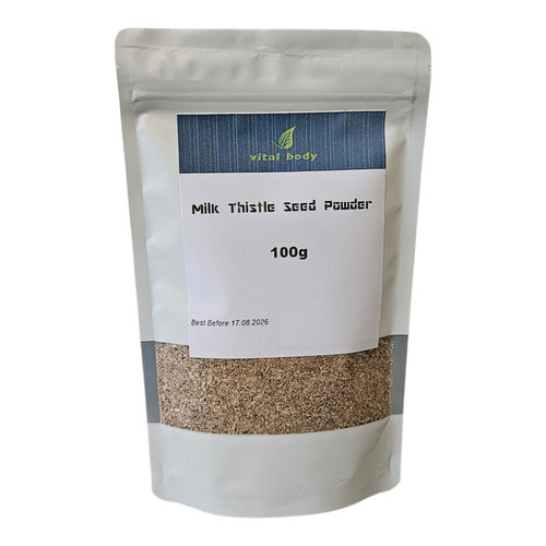 Milk thistle seed powder - seed,