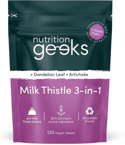Milk thistle tablets - milk, 3-in-1