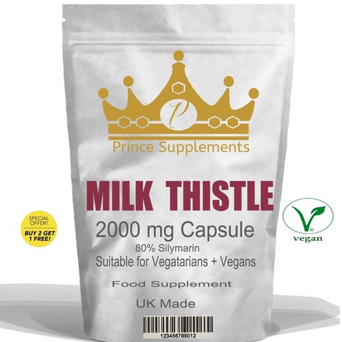 Milk thistle 2000mg 120 - thistle,