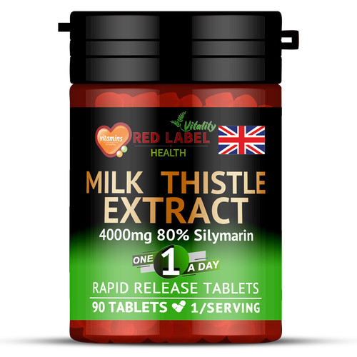 Milk thistle tablets high - milk, 90