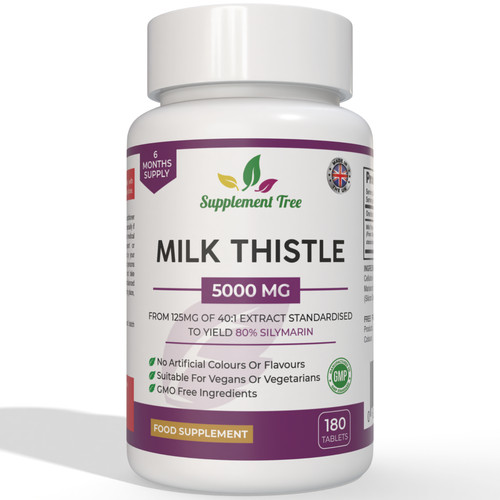 Milk thistle 5000mg 180 - milk,