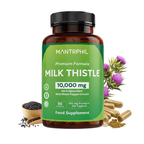 Milk thistle capsules high - thistle,