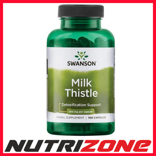 Swanson milk thistle 500mg - milk,