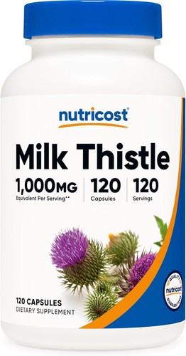 Nutricost milk thistle 250mg - nutricost,