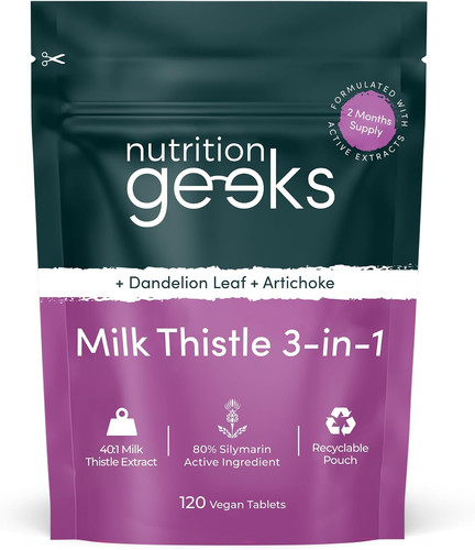 Milk thistle tablets - milk, 3-in-1